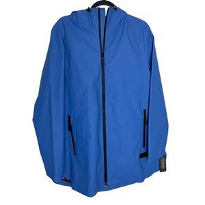 Pendleton | Marine Blue Hooded Rain Coat Jacket